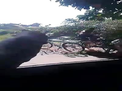 Man shoots from his car