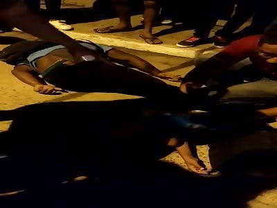 Car runs over cyclist in the New Hope neighborhood ('BRAZIL)