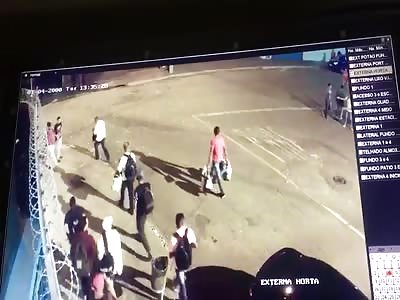 Double Murder Caught on CCTV