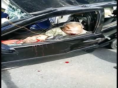 ACCIDENT LEAVES THREE FATAL VICTIMS