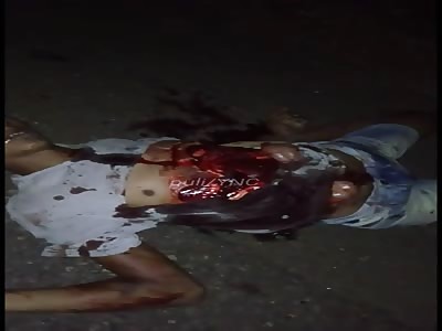 Gruesome Aftermath has his Intestines Leaking out his Side