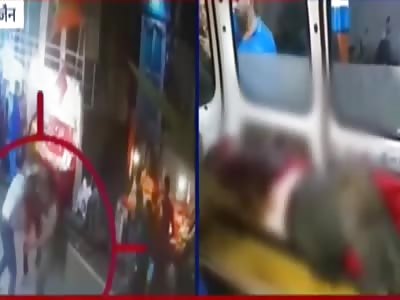 Man is stabbed in station