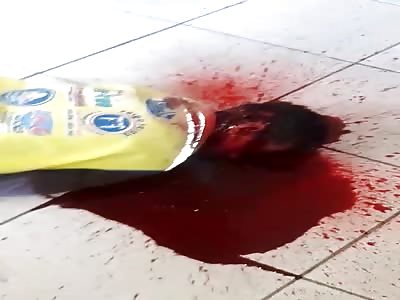 MOTOTAXIST murdered inside establishment with more than 10 headshots.