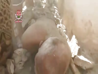 The Al-Houthi militia bombed residential neighborhoods and troops. His