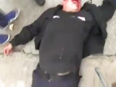 Police punished by protesters