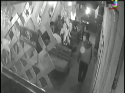 Cold Blooded Murderer â€“ CCTV Video from Peru