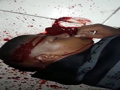 man killed with several shots