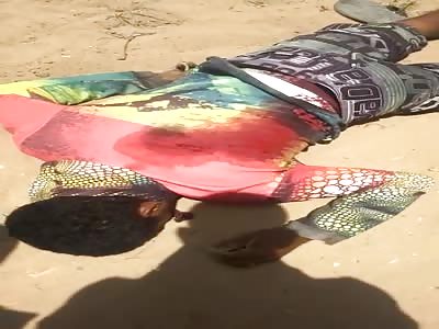 man killed with several shots