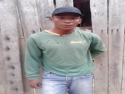 man being executed for stealing cell phone