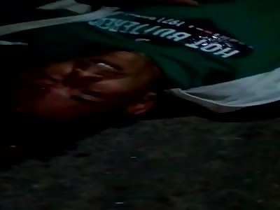 Man killed with shot  Brazil