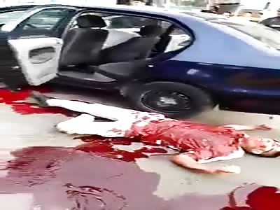 man in agony after receiving shot