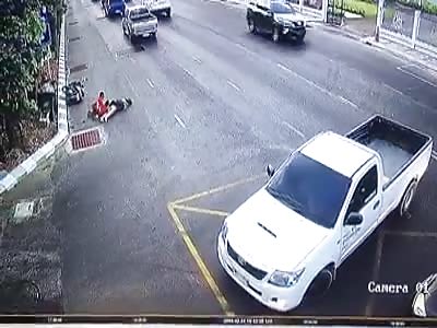 CCTV. Accident 