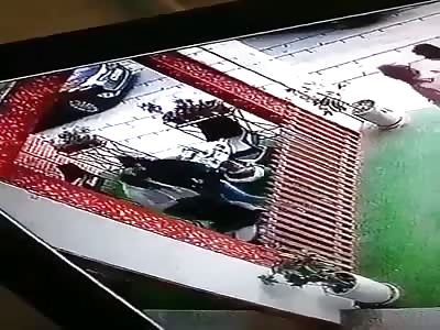 Husband Delivers Beating to His Whore Wife After Catching Her Cheating on Him