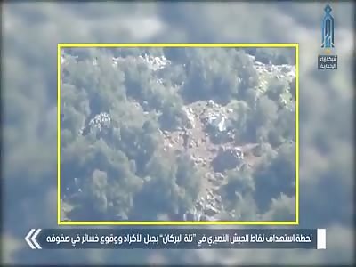 Video shows HTS killing regime fighters with artillery shelling 