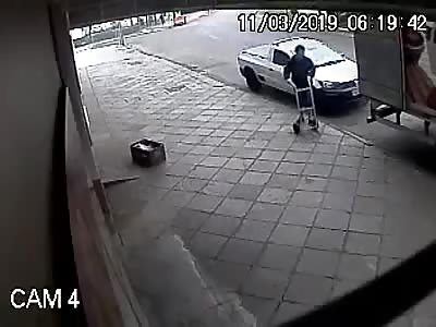 DAMN! Losing control Against Wall