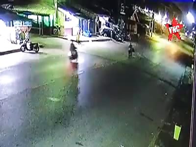 CCTV. Accident 