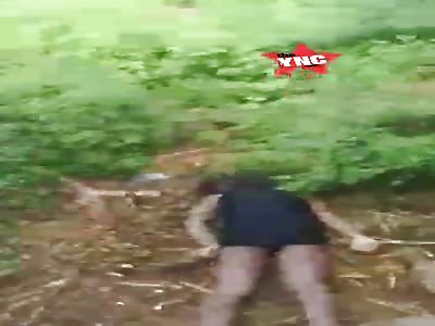 The body of a transvestite was found without life JoÃ£o Cabral Brazil