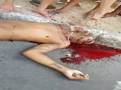 Young man shot to death in the head