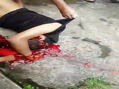 Drunks Fight Ended in a Bloody GORE