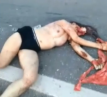 Naked Sexy Girl Killed in Brutal Accident