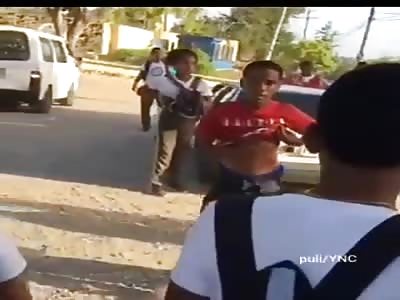 Young man is stabbed