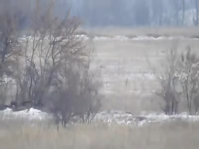 ATGM hit by APU jeep