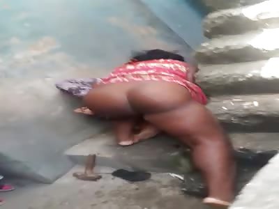 Angry Wife Tears into Younger Mistress.