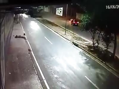 CCTV. Accident