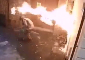 Arsonist Sets Himself on Fire Trying to Burn Down Synagogue