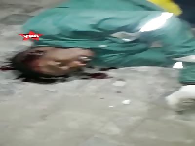 Murdered man with head shot