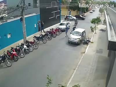 CCTV. Accident