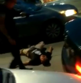 Road Rage Leaves Guy Run the Fuck Over!