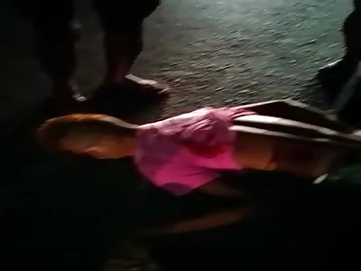 Murdered man with head shot