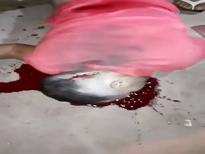 Murdered man with head shot