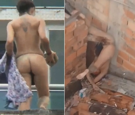 Depressed Girl's Brutal Landing (AFTERMATH)