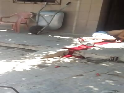 Murdered man with head shot