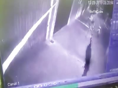 Argentina...He was run over with a car to steal