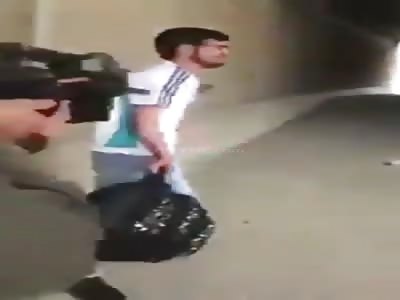 Police Officer Shoots a Man in the Back with his Hands up While Walking Away