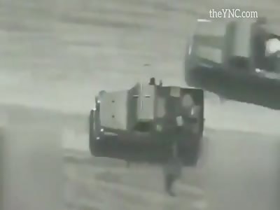 Aiming at the crews of elements belonging to the Houthi militia loaded