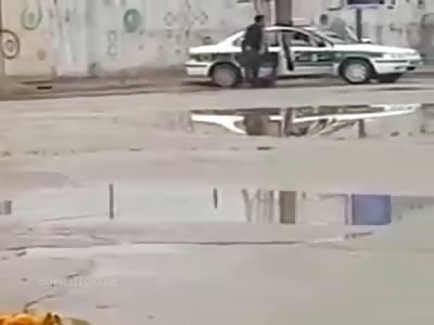 An Iranian security officer was killed in Ahvaz after firing indiscrim