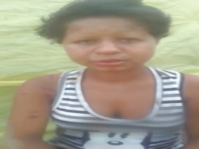 Favela Girl Kicked in Face and Forced to Apologize