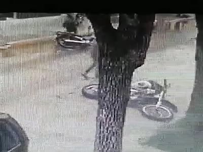 arg.police Gonza: died after crashing into his motorcycle while chasin