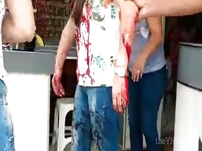 the man shoots his ex-girlfriend and kills a 5-year-old boy, the eleme