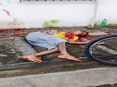 Murdered man with head shot