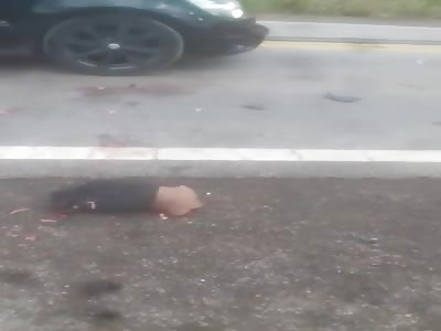 Shocking woman loses her head in accident