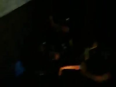 Accident man in agony