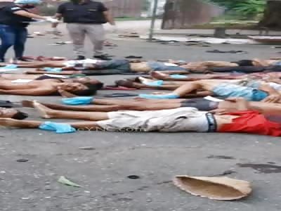 48 prisoners assassinated in the Los Llanos Penitentiary Center Venezu