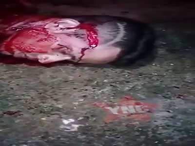 Brutal !!! Man is killed by rivals With several machetes 