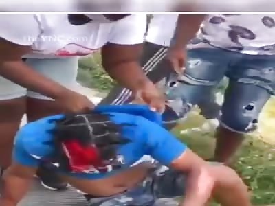 Shocking man suffers big cut on the head