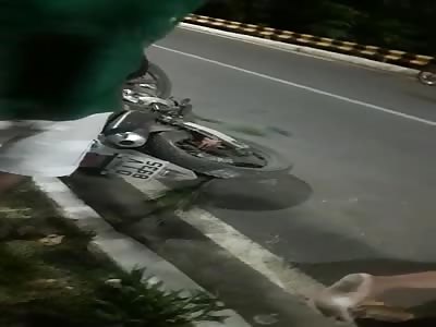 Motorcyclist loses his life in accident 